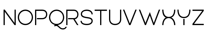 QuostigeFlatted-Regular Font UPPERCASE