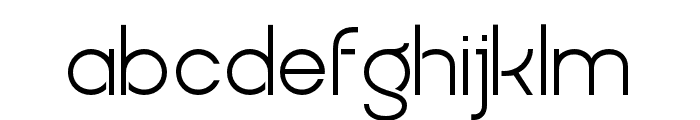 QuostigeFlatted-Regular Font LOWERCASE