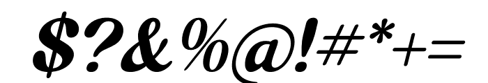 Qureah Italic Font OTHER CHARS