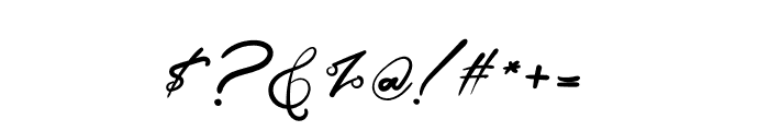 Qveen Signature Font OTHER CHARS