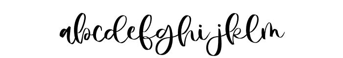 Qwentine Shelby Font LOWERCASE
