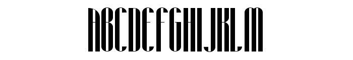 RAECHEL-Regular Font UPPERCASE