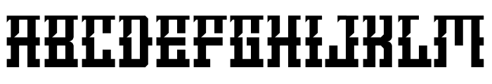 RAGHINSO Font UPPERCASE