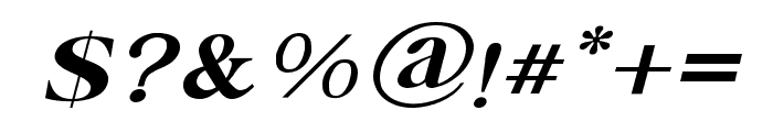 RAINYDAY-Italic Font OTHER CHARS