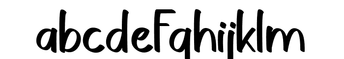 RAKEBOOM-Regular Font LOWERCASE