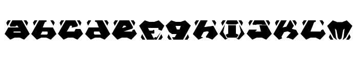 RAQIB-Regular Font LOWERCASE