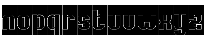 REALITY-Hollow-Inverse Font LOWERCASE
