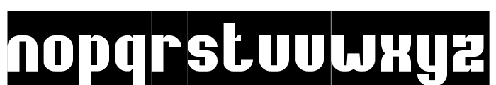 REALITY-Inverse Font LOWERCASE