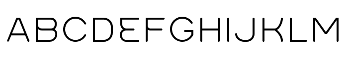 REBOG-Thin Font UPPERCASE