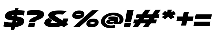 REDOB-SerifSlant Font OTHER CHARS