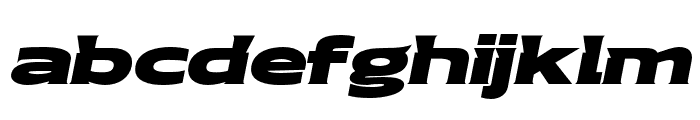 REDOB-SerifSlant Font LOWERCASE