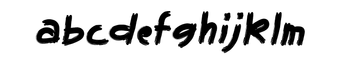 REFURB Font LOWERCASE