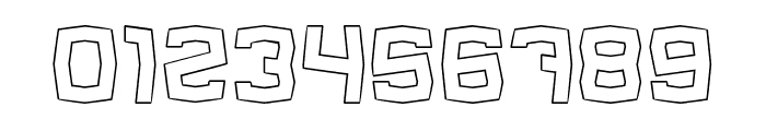 REGGAE BASS-Hollow Font OTHER CHARS