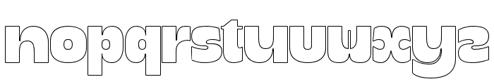 RELUME Monoline Font LOWERCASE