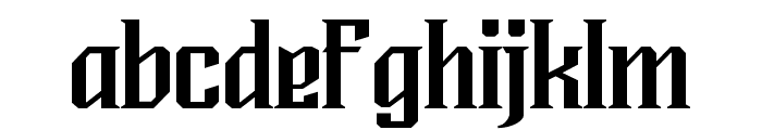 RESENGER-Regular Font LOWERCASE