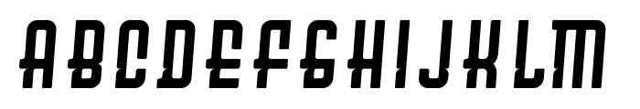 RESIDENCE Italic Font LOWERCASE