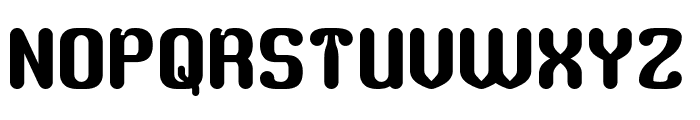 RETRO CHARACTERS Font UPPERCASE
