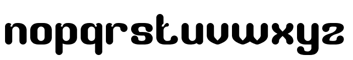 RETRO CHARACTERS Font LOWERCASE