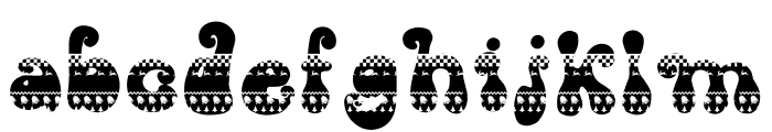 RETRO UGLY SWEATER Font LOWERCASE
