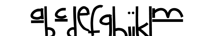 RF CleanNClearRegular Font LOWERCASE