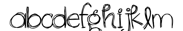 RF Sol ManRegular Font LOWERCASE