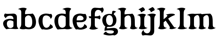 RICKSTA-Regular Font LOWERCASE