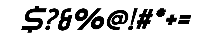 RICORDO Bold Italic Font OTHER CHARS