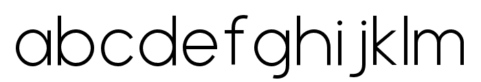 RICORDO ExtraLight Font LOWERCASE