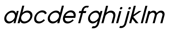 RICORDO Regular Italic Font LOWERCASE