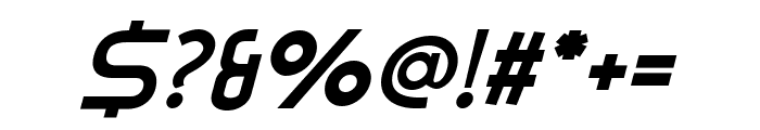 RICORDO SemiBold Italic Font OTHER CHARS