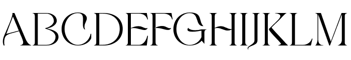 RIGATA-Regular Font UPPERCASE