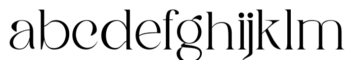 RIGATA-Regular Font LOWERCASE