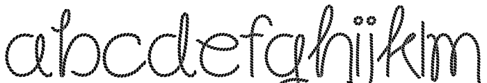 RM Rope Cowgirl Bold FONT