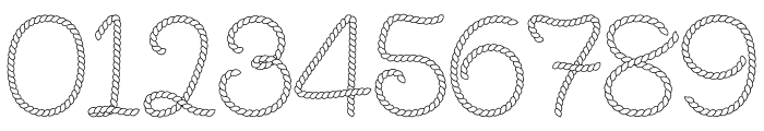 RM Rope Cowgirl Font OTHER CHARS
