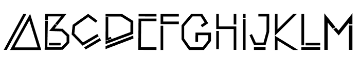 ROBOCOM Font UPPERCASE