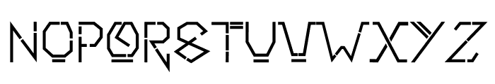 ROBOCOM Font UPPERCASE