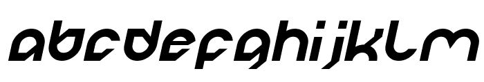 ROBOCOP Italic Font LOWERCASE