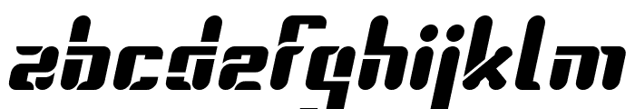 ROBOTIC SPACECRAFT Italic Font LOWERCASE