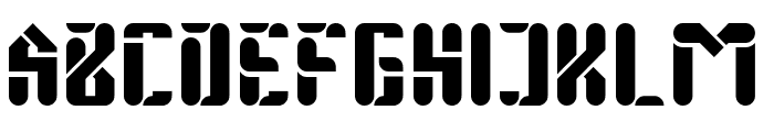 ROBOTIC SPACECRAFT Font UPPERCASE