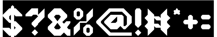 ROBOTIC SYSTEM-Inverse Font OTHER CHARS