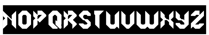 ROBOTIC SYSTEM-Inverse Font UPPERCASE