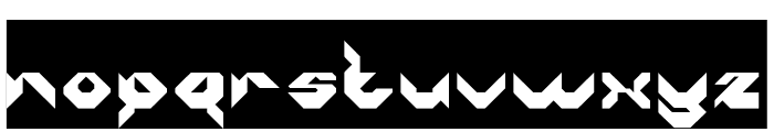 ROBOTIC SYSTEM-Inverse Font LOWERCASE