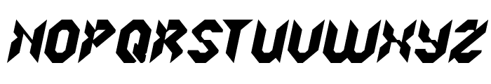 ROBOTIC SYSTEM Italic Font UPPERCASE