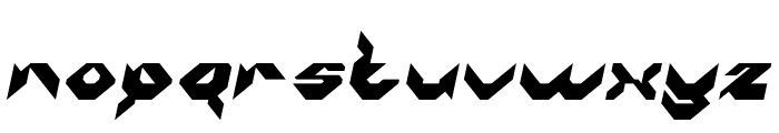 ROBOTIC SYSTEM Italic Font LOWERCASE