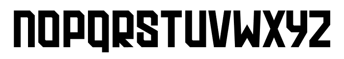 ROBUST Font LOWERCASE