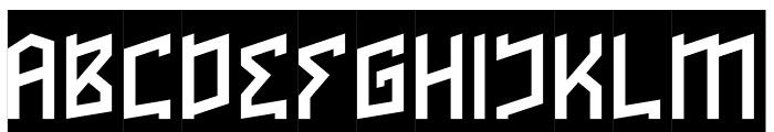 ROCK ALTERNATIVE-Inverse Font UPPERCASE