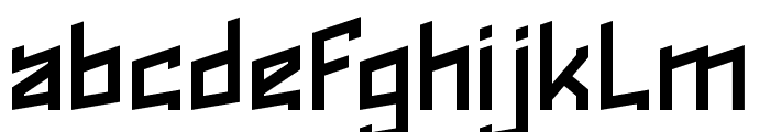 ROCK ALTERNATIVE Font LOWERCASE