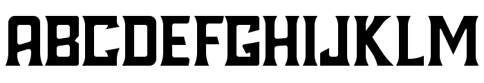 ROCK THORN Regular Font LOWERCASE