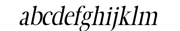 ROMA ITALIC Font LOWERCASE