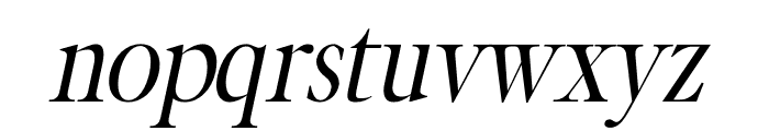 ROMA ITALIC Font LOWERCASE